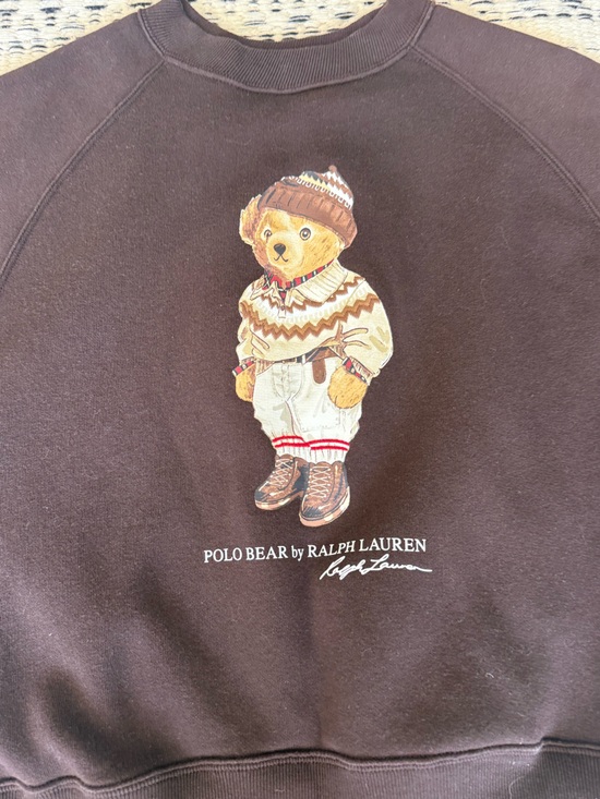 Polo Ralph Lauren Sweaters - Polo by Ralph Lauren Brown Knit Sweater with Blue Tag